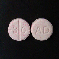 Adderall molecular scheme