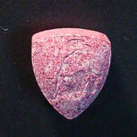 Purple Lamborghini molecular scheme