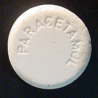 Paracetamol molecular scheme