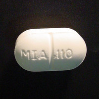 Fioricet MIA 110 molecular scheme