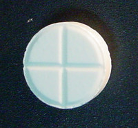 Cross Scored Tablet molecular scheme