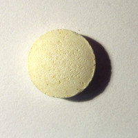 Yellow Acetaminophen molecular scheme