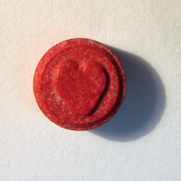 Red Heart Love molecular scheme