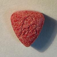 Red Lamborghini molecular scheme