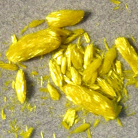 Yellow Crystals molecular scheme