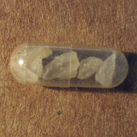 MDMA crystals molecular scheme