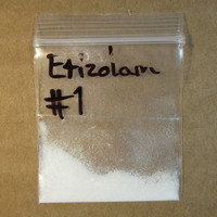 Etizolam molecular scheme