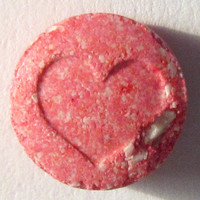 Pink Heart molecular scheme