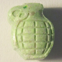 Green Hand Grenade molecular scheme