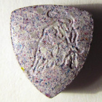 Purple Lamborghini molecular scheme