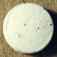 Anti-anxiety pill molecular scheme