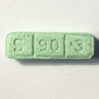 Green Xanax Bar molecular scheme