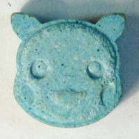 Blue Pikachu molecular scheme