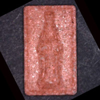 Coca Cola Flasche molecular scheme