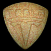 Orange Tesla molecular scheme