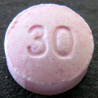 Adderall 30mg molecular scheme