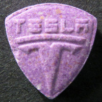 Purple Tesla molecular scheme