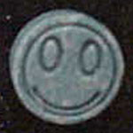 Smiley (Blue) molecular scheme