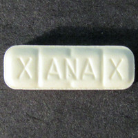 Xanax molecular scheme
