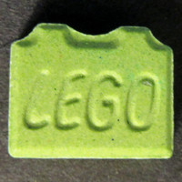 Green Lego molecular scheme