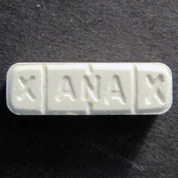 Xanax Bar molecular scheme