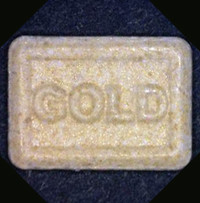 Goldbarren molecular scheme