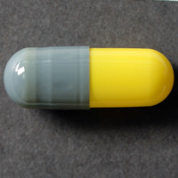 Yellow/Gray Capsule molecular scheme