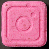 Pink Instagram molecular scheme