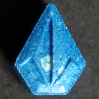 Blue Volcom molecular scheme