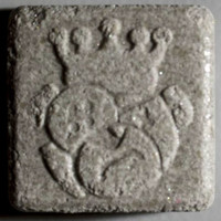 Hund mit Krone molecular scheme