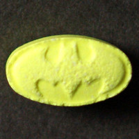 Neon Batman molecular scheme