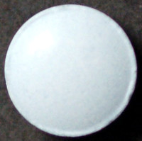 Blue Tablet molecular scheme