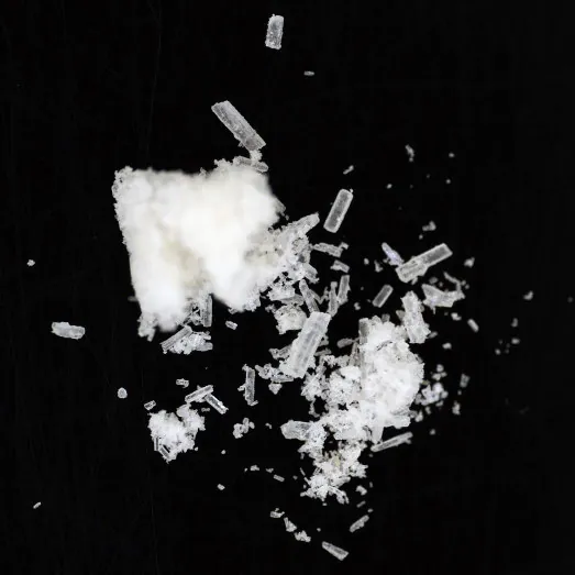 Ketamine / Methamphetamine molecular scheme