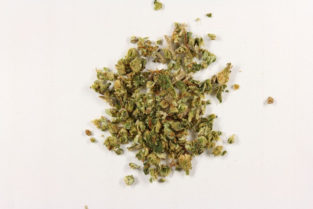 Cannabis with synthetic cannabinoids molecular scheme