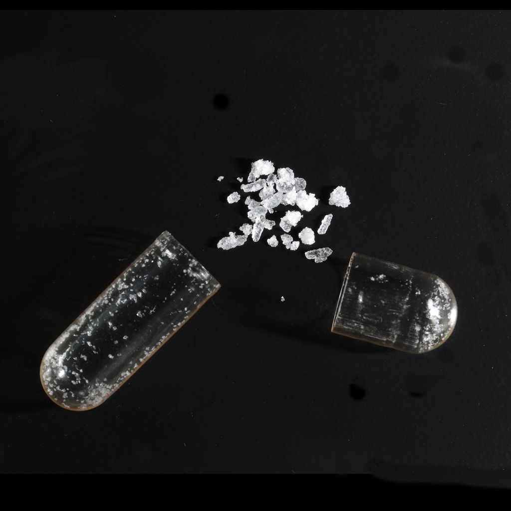 Methamphetamine sold as MDMA molecular scheme