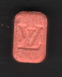 Louis Vuitton LV molecular scheme