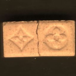 Louis Vuitton LV molecular scheme