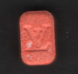 Louis Vuitton LV molecular scheme