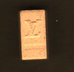 Louis Vuitton LV molecular scheme