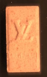 Louis Vuitton LV molecular scheme