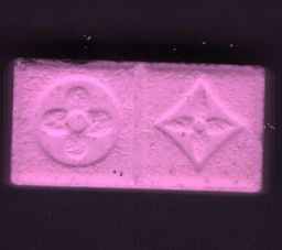 Louis Vuitton LV molecular scheme