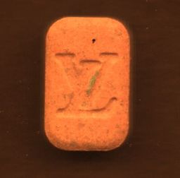 Louis Vuitton LV molecular scheme