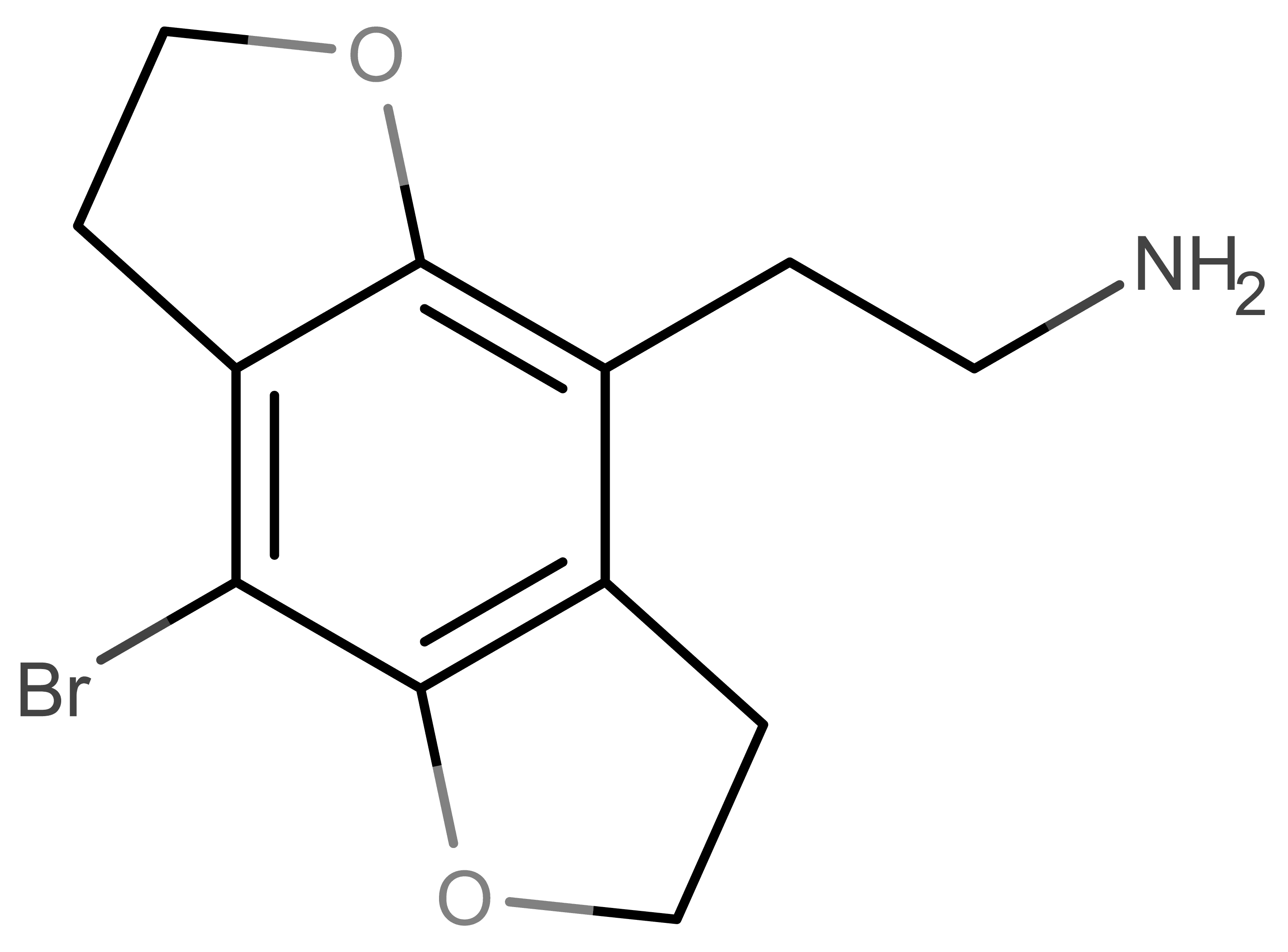 2C-B-FLY molecular scheme