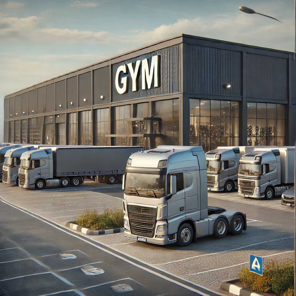 Gyms with HGV parking neaby