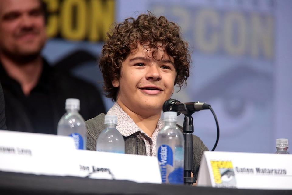 Gaten Matarazzo in San Diego, US. 22nd July, 2017. Day three in Hall H. Netflix's Stranger Things panel.