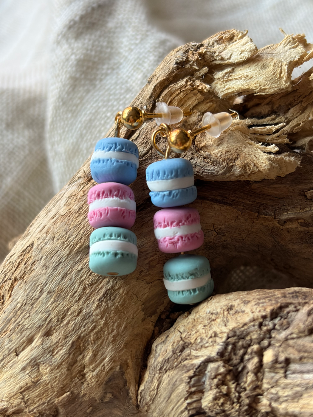 Pendientes Macarons, foto 1