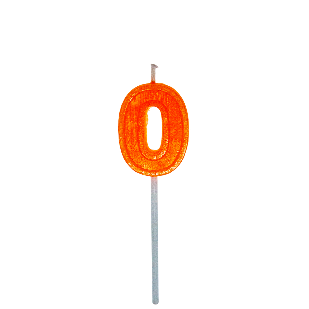 NUMBER 'ZERO' CANDLE 