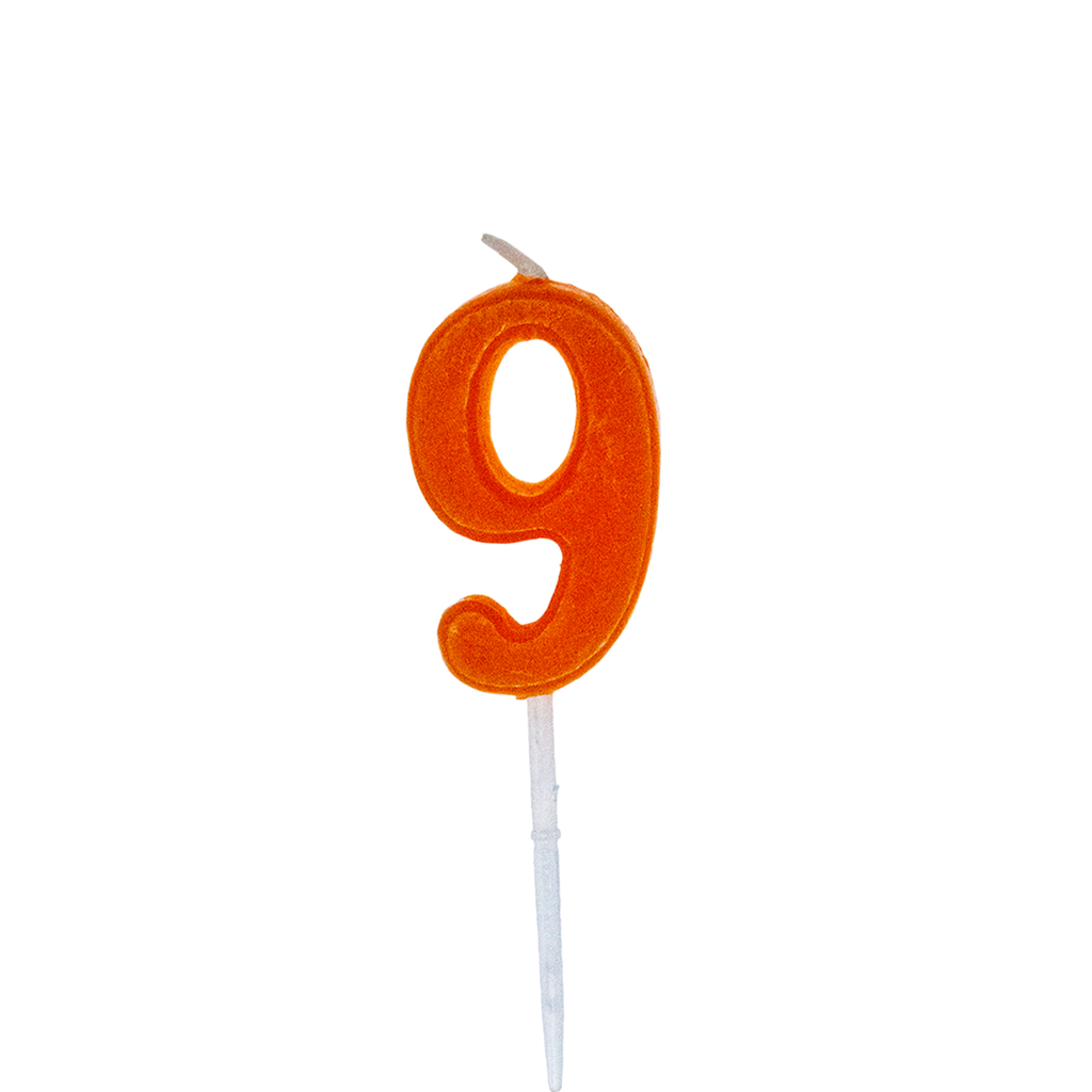 NUMBER 'NINE' CANDLE 