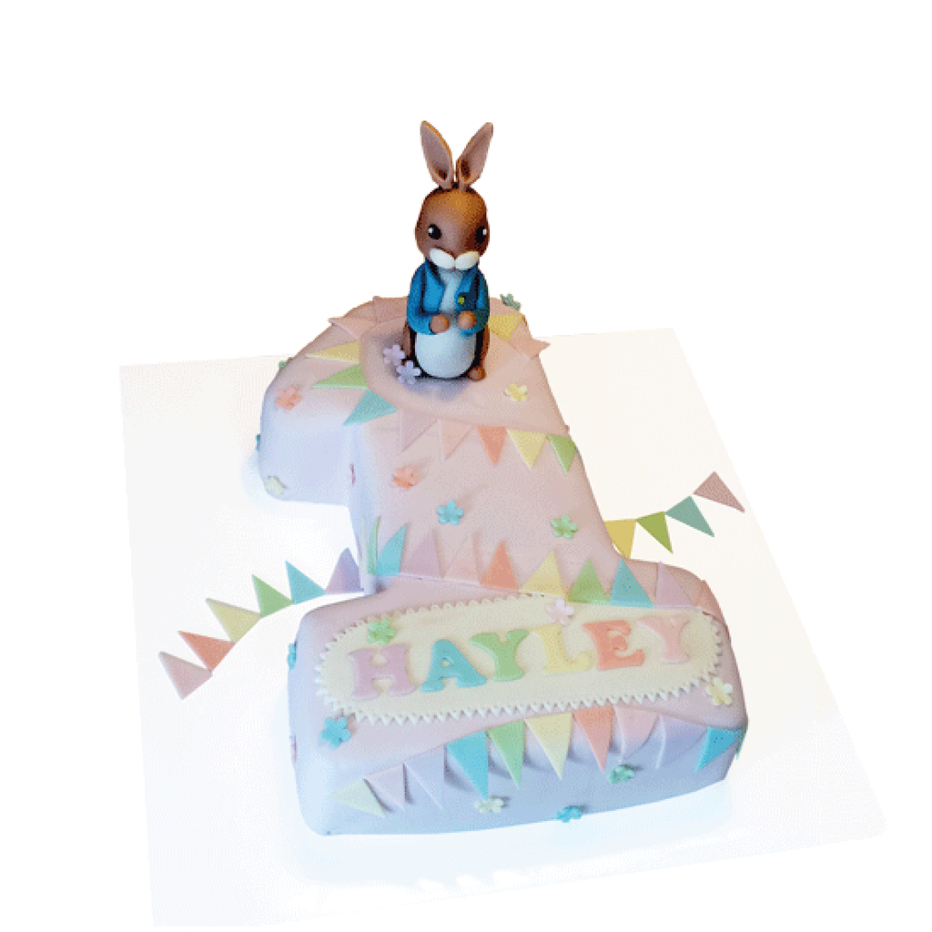 BUNNY "1ST BIRTHDAY" (CUSTOMIZE)