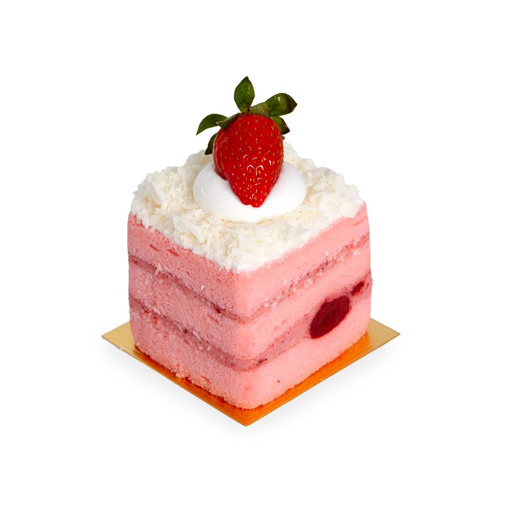 STRAWBERRY DELIGHT SLICE CAKE